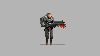 Illustration for article titled Halo, BioShock, Dead Space as 16-bit Heroes